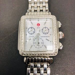 Michele Deco Diamond Watch